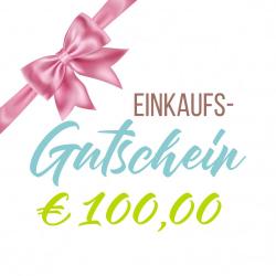 Geschenk-Gutschein € 100,00